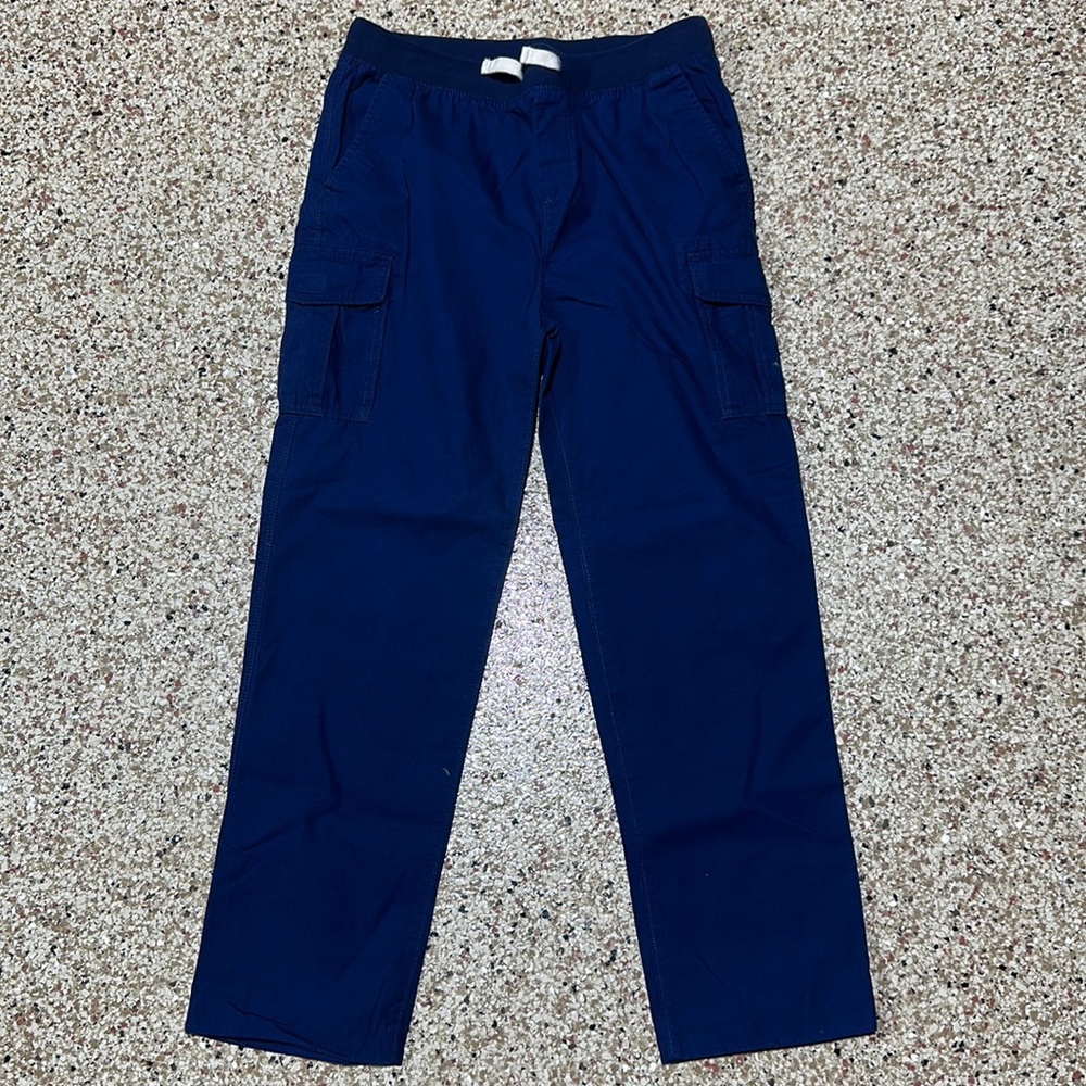 Lands End Boys Cotton Pants Husky Size 14-16